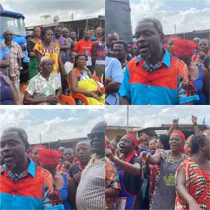 Kumasi: Afful Nkwanta traders protest 800% market rate hike by KMA