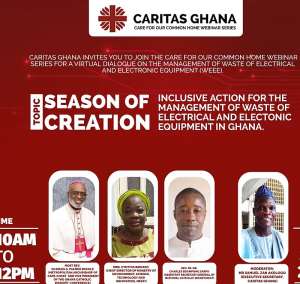 Season Of Creation: Caritas Ghana Holds Virtual Stakeholder Discussion On Effective E-Waste Management