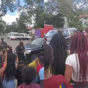 Legon girls mob Nigerian actor Jim Iyke