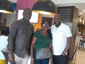 Segun Arinze R with other AMAA officials