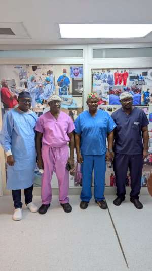 GHS Director-General joins Neurosurgery team to strengthen specialist care at Ridge Hospital
