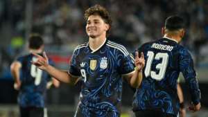 Argentina hit seven as Burkina Faso land five hours before kick-off