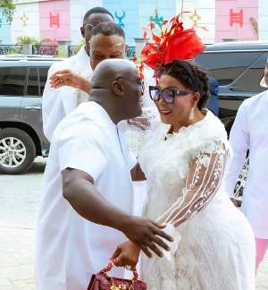 Lordina and Julius steal spotlight at 40th marriage anniversary of Sam Korankye Ankrah and wife