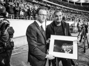 Kevin Prince Boateng Honoured By Eintracht Frankfurt