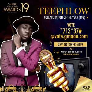TeePhlow earns a nomination at Ghana Music and Art Awards Europe