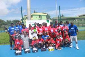 High Quality Tennis Foundation holds Tennis Clinic at Winneba