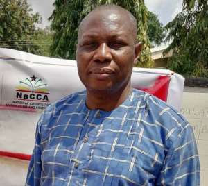 John Mensah Annan,Ag. Dir. Gen. NaCCA