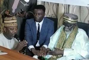 Professor Nana Oppong seated left and the National Chief Imam, Sheikh Osman Nuhu Sharubutu