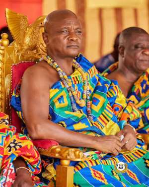 Office of Bake-Gbloefe Assembly member thanks Asogli King for recognition
