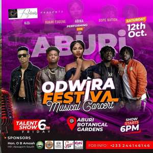 2019 Odwira To Climax With Concert At Aburi Botanical Gardens