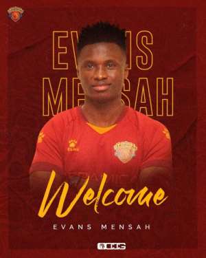 Egypt’s Cleopatra FC sign Ghana winger Evans Mensah on a three-year deal