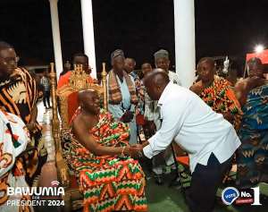 Paramount Chief of Sefwi Anhwiaso appeals to Bawumia for University at Bibiani