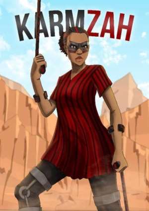 Karmzah! A Heroine With Cerebral Palsy, Comic Launched