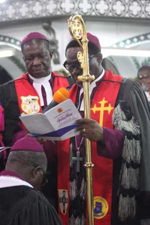 Methodist Church inducts new Presiding Bishop into office in Cape Coast