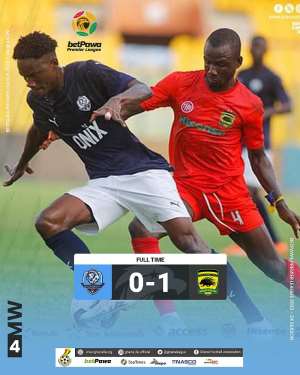 Match Report: Asante Kotoko score late to put Lions to bed in Accra