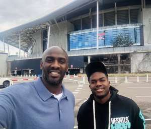 Black Stars: Otto Addo visits injured Ernest Nuamah in France