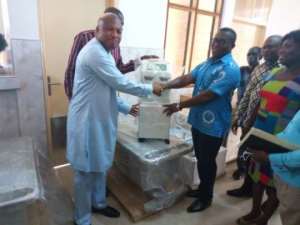Ablakwa Donates Medical Equipment Valued At GHC100,000 To Battor Hospital