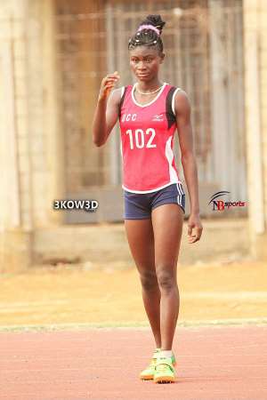 Rose Yeboah Sets New GUSA Games Record In High Jump