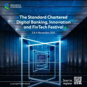Standard Chartereds inaugural Digital Banking, Innovation and Fintech Festival to be held on 3 4th November in Accra: VP to give keynote address