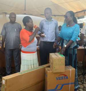 Amenfi East; 124 Person's  With Disabilities Receive Supports