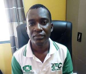 Mr. Godwin Agyemang, the Mankranso District Forest Manager