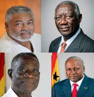 The Two Departed and the two Living Presidential Johns of the Fourth Republic of Ghana: My Thoughts Aloud
