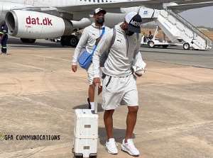 2022 World Cup: Captain Andre Ayew arrives at Black Stars camp in Abu