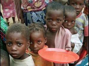 Such images of hungry children must come to an end because Africa is rich to feed the children