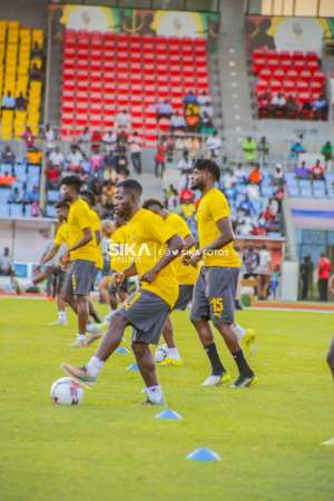 2021 AFCON Qualifiers: Black Stars Final Training Ahead Of South Africa Clash In Pictures