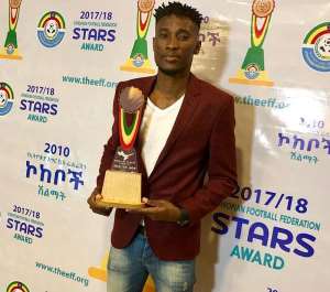 Daniel Agyei Wins Ethiopian Premier League Best Goalkeeper For 201718 Season