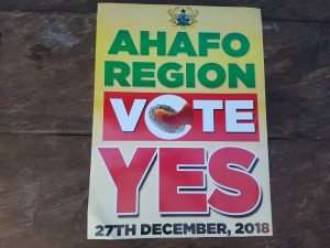 Political parties, districts intensify campaign for Ahafo Region
