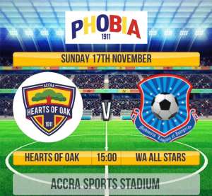 Hearts Of Oak Takes On Wa All Stars This Sunday