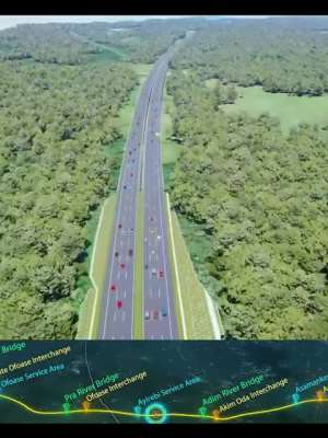 Accra-Kumasi Expressway: Mahamas Ambitious Infrastructure Project on Track for Completion