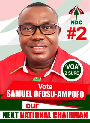 NDC Polls: Delegates urged to elect Ofosu Ampofo as a National Chairman, others