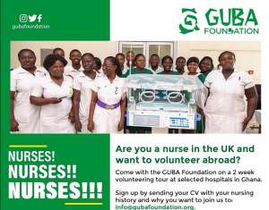 Guba Foundation Hosts Nurses Volunteering Tour In Ghana