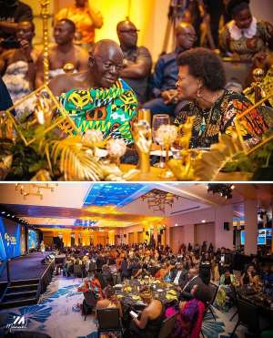 Asantehene and Barbados President Lead Distinguished Guests at Landmark GUBA Awards in Barbados