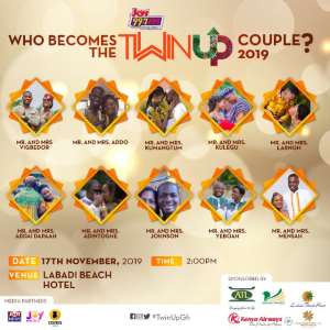 Meet the 10 couples vying to win Joy FM's maiden 'Twin Up' contest
