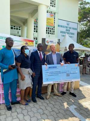 RMG Ghana donates to MoFA towards National Farmers Day celebration