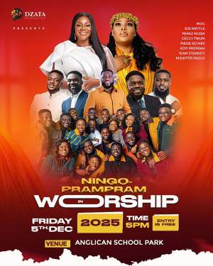 Sam George lines up gospel artistes for second edition of “Ningo-Prampram in Worship”