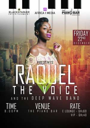 Raquel Announces Maiden Edition Of The Voice Concert!