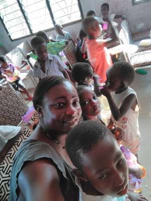 Modern Women Of Wisdom International Donates Building Materials To Orphanage