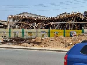 North Industrial Area Building Collapse Kills One