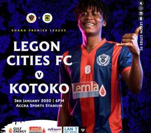GPL: Legon Cities-Kotoko League Match To Kick Off 6PM On Friday