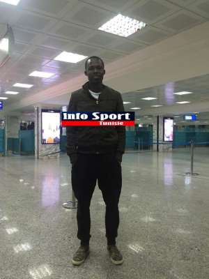 Former Kotoko striker Seidu Bancey lands in Tunisia for Esperance Zarzis trial