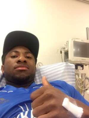AC Horsens Ghanaian midfielder Joseph Mensah undergoes successful surgery