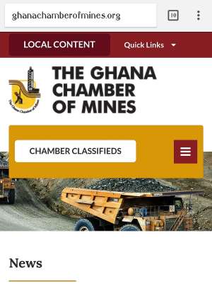 Chamber of Mines Unveils Local Content Portal