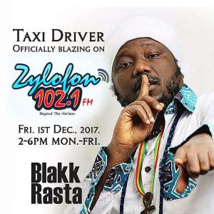 Salaga Soldier Blakk Rasta Takes Over Drive Time On Zylofon FM