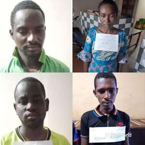 Ejura: 14-year-old, four adults arrested for engaging in highway robbery