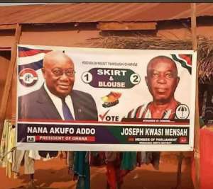 Nkoranza North: Hon. Derrick Oduro In Trouble As Angry NPP Youth Vowed To Vote 'Skirt And Blouse'