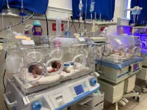 Preterm babies share incubator at Tamale Teaching Hospital